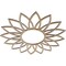 Ekena Millwork Daisy Wood Fretwork Pierced Ceiling Medallion, Birch, 22"OD x 7 5/8"ID x 1/4"T CMWP22X22X0250DABI - alternate 5